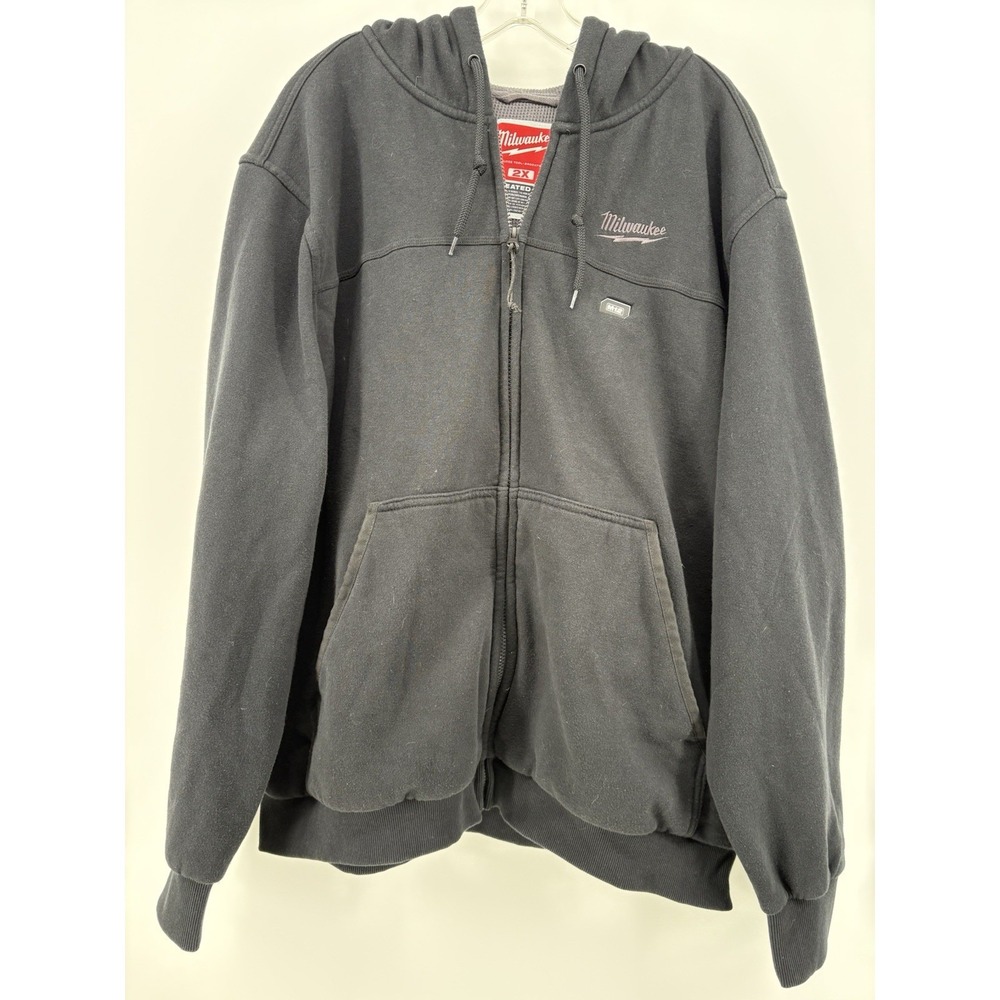 Milwaukee Tool M12 Heated Hoodie Black Size 2XL‎ *Tested*